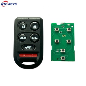 Thay thế xe điều khiển từ xa chính 5 + 1 nút vỏ 341MHz cho h-onda xe phím OUCG8D-399H-A - Product Image 4