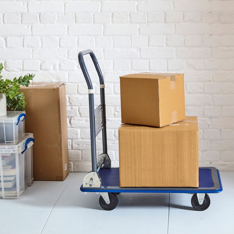 Foldable Push Hand Cart Platform Hand