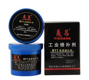 repair agent epoxy AB glue castings sand hole crack tank radiator metal repair paste