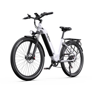 Bicicleta Eléctrica Urbana de Alto Rendimiento con Cuadro de Aluminio, Motor sin Escobillas de 250W Integrado, Largo Alcance y Alta Velocidad (27)-OT05 Rea - Product Image 2