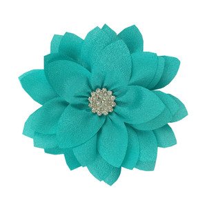 แฮนด์เมดใหม่อเมริกันเด็กกิ๊บเพชรดอกบัวชี้มุมสําหรับ DIY Headwear อุปกรณ์เสริม - Product Image 6