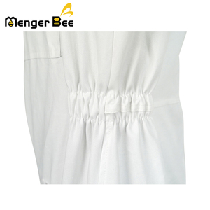Traje de Apicultor MerngerBee en Oferta, a Prueba de Picaduras, de Algodón, con 3 Capas de Malla Ventilada Tipo 1, Totalmente Encapsulante, con Puños y Cintura Elásticos, y Velo - Product Image 6