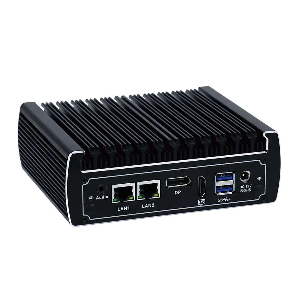 <span class=keywords><strong>Mini</strong></span> PC I5 7200U Dual Core Mikro PC Dual Lan Komputer Tanpa Kipas dengan 2 * COM 4 * USB3.0