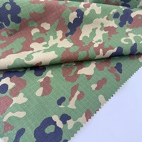 Fabricants fournissent Japon Ground Self-Defence Force Camouflage mélangé imperméable résistant à la déchirure respirant tissu à carreaux