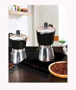 Mayorista Personalizado Aluminio 430 <span class=keywords><strong>Acero</strong></span> <span class=keywords><strong>Inoxidable</strong></span> Verter Sobre Espresso Térmico 3 6 9 <span class=keywords><strong>12</strong></span> <span class=keywords><strong>Tazas</strong></span> Mocha <span class=keywords><strong>Cafetera</strong></span> Moka Pot - Product Image 3