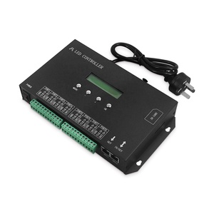Contrôleur LED WITOP Art-Net DMX512 SPI 8 ports 8192 pixels compatible Resolume avec synchronisation de fichiers LAN pour l'éclairage de scène - Product Image 5