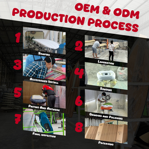 Tabla de surf de carbono personalizada de 100-120L para kitesurf, wingfoil, waterplay, downwind, SUP y Efoil. - Product Image 6