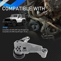 Serpentin-Antriebsriemen-Spannrollen-Kit Passend für Jeep Wrangler |   Für 2012-2017 Jeep Wrangler 3.6L, OE #   90K-39415 4627038AAKIT