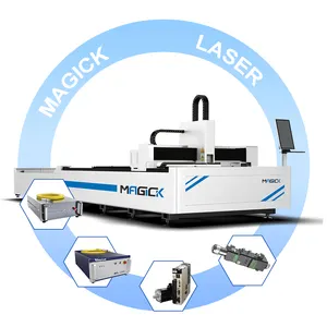 MKLASER CNC laser cutter large power laser flat bed 1500W 2000W 10000W CE