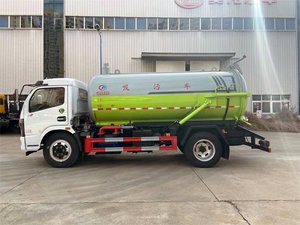 Competitive Price Dongfeng 4X2 8CBM Vacuum Suction Truck for Wastewater Disposal Pipeline Maintenance - Product Image 2