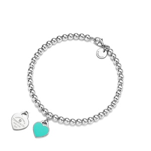 <span class=keywords><strong>Bracelet</strong></span> classique en émail en forme de T avec perles de 4 mm et colle liquide, lien, amour à la maison, <span class=keywords><strong>bracelet</strong></span> en pierre naturelle en <span class=keywords><strong>or</strong></span> rose 18 carats - Product Image 2
