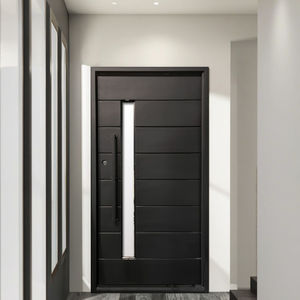 زجاج حديدي متين بسيط وعصري مقاوم للرياح يتميز بسهولة التركيب للاستخدام الخارجي لقاعة الشقق والفيلات - Product Image 6