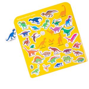 Hot New Busy Book 6 Styles Animaux Dinosaures Éducatifs Enfants Jouets En Gros Lumières Réutilisable Puzzle Autocollant Livre Occupé - Product Image 1