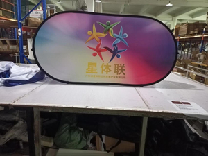 <span class=keywords><strong>กรอบ</strong></span>ป้ายโปรโมชั่นที่กำหนดเองนิทรรศการกิจกรรมกอล์ฟป็อปอัพสี่เหลี่ยมผืนผ้ากลมกรอบกรอบป้ายยืน - Product Image 5