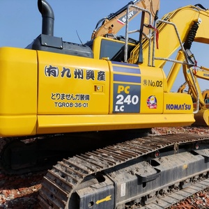 Excavadora Usada Komatsu Japonesa Reacondicionada PC240LC de 24 Toneladas con Bajas Horas de Trabajo, Motor, Caja de Cambios, Bomba PLC, Rodamientos, 110kw de Potencia - Product Image 5