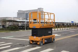 Elektrikli mobil makaslı kaldırma 14m çin makaslı kaldırma tablası XG1412HD mobil Platform asansörü - Product Image 3