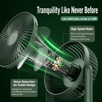 Nouveau ventilateur de bureau USB, mini ventilateur portable rechargeable, ventilateur électrique silencieux pour dortoir d'étudiant