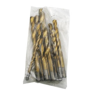 13 Buah Set Mata Bor Putar Batang Bulat 2-12Mm Pemotong Lubang Berlapis Titanium Mata Bor Baja Kecepatan Tinggi Alat Pertukangan - Product Image 6