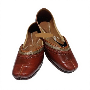 BS INTERNATIONAL NALD65 Traditional Competitive Price Handcrafts Genuine Leather Ladies Embroidery Custom Logo Fancy Shoes - Product Image 6