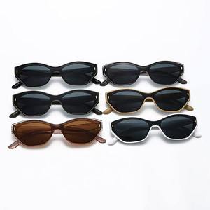 2026 Retro European and American Cross-border <b>Small</b> <b>Frame</b> Cat's Eye <b>Sunglasses</b> Fashion High-end Sense Personality Temperament - Product Image 3