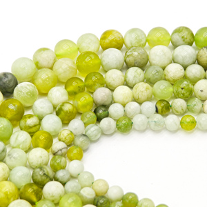 Cuentas de Piedra de <span class=keywords><strong>Jade</strong></span> Serpentina Verde Leche Baratas al por Mayor, Marca Tactful Modelo 0060 Qiti Milk Cap Verde Claro para Fabricación de Joyas - Product Image 6