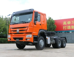 Truk traktor kepala baru SINOTRUK HOWO merek handal Tiongkok 6x4 10 roda terlaris LHD Euro 2 truk traktor untuk dijual di Sudan - Product Image 6