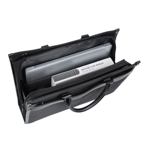 Maletín para Portátil de Nailon Impermeable de 15.6 Pulgadas, Bolsa para Documentos, Bolso de Mano Ligero para el Trabajo y Viajes - Product Image 2