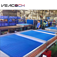 Bobina de Intercambiador de Calor Resistente a la Corrosión para Sistemas de Refrigeración Gratuita en Centros de Datos, Compatible con Agua DI y Soluciones de Glicol