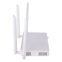 Módem ONT HGU XPON WiFi6 de Doble Banda, Router ONU de Fibra GPON EPON con 4 Puertos Gigabit y 1 Puerto VOIP POTS
