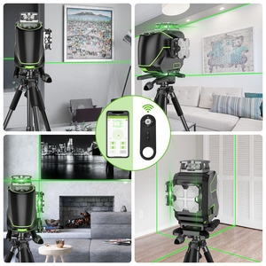 Huepar s04cg 16 chéo dòng laser cấp ROTARY 4D tự san lấp mặt bằng 360 độ với màn hình LCD Màn hình độ chính <span class=keywords><strong>x</strong></span>ác cao - Product Image 3