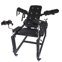 Chaises érotiques multifonctionnelles BDSM avec masturbateur masculin, machine sexuelle double, orgasme forcé, bondage, chaise pieuvre