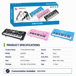 Offre Spéciale 37 touches clavier de <span class=keywords><strong>piano</strong></span> électronique apprentissage de la <span class=keywords><strong>musique</strong></span> Simulation éducative enfants bébé jouets Instrument de <span class=keywords><strong>musique</strong></span> pour les enfants - Product Image 2
