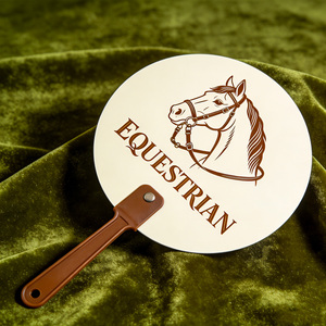 Abanico <span class=keywords><strong>de</strong></span> Plástico Personalizado con Logotipo, Diseño Doble Cara Diferente. Imprima Mensajes Diferentes en Cada Lado. - Product Image 4