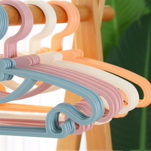 Hot Non-Slip nhựa hộ gia đình móc áo mini bé quần áo khô giá khách sạn quần áo móc áo - Product Image 6