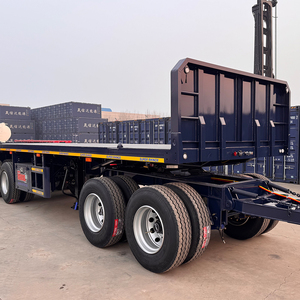 Rimorchio Semirimorchio Pianale in Acciaio Rhinox con Timone per <span class=keywords><strong>Container</strong></span>, Capacità di Carico 31000kg - Product Image 2