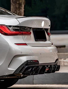 ناشر مصد من ألياف الكربون طراز TAKD لسيارة bw M340i 3 <span class=keywords><strong>M</strong></span>-Sport سلسلة G20-أجزاء السيارات الخلفية - Product Image 3