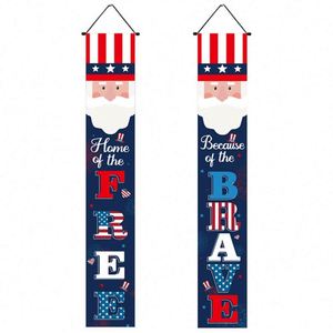Decoración de Día de la Independencia para Colgar, Impresión Digital en Poliéster Ecológico de Alta Calidad, Duradera y Personalizada, 3x5 pies - Product Image 1