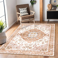 Hot Sale Living Room Area Rugs Non Slip Custom Design Machine Made Large Living Room Rug