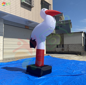Costume gonflable de grue d'activités de plein air personnalisées de BOYAN, animal gonflable <span class=keywords><strong>adulte</strong></span> de costume de cygne pour l'affichage - Product Image 3