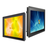 15.6 pouces IP65 HM77 I3 4G 128G étanche sans ventilateur Wifi Android écran tactile moniteur LCD industriel tablette panneau PC