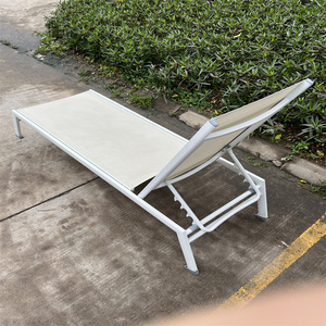 <span class=keywords><strong>Chaise</strong></span> <span class=keywords><strong>longue</strong></span> de plage pliable légère, réglable, en <span class=keywords><strong>aluminium</strong></span>, pour l'extérieur - Product Image 5
