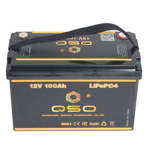 Batería <span class=keywords><strong>de</strong></span> ciclo profundo QSO <span class=keywords><strong>de</strong></span> 12V 100Ah, 100Ah, <span class=keywords><strong>90</strong></span>, 100, 120 <span class=keywords><strong>amperios</strong></span>, <span class=keywords><strong>de</strong></span> fosfato <span class=keywords><strong>de</strong></span> hierro y litio (LiFePO4), paquete <span class=keywords><strong>de</strong></span> baterías <span class=keywords><strong>de</strong></span> 24V, 25.6V, 200Ah, 300Ah, 314Ah, 12V LiFePO4 - Product Image 1