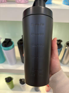 निर्माता शेकर की बोतल 304 स्टेनलेस स्टील थर्मो इंसुलेटेड पानी की बोतल शेकर बोतल शेकर की बोतल व्हिस्की - Product Image 5