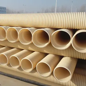 PVC Double Wall Plastic Culvert Pipe 18 20 24 inch for Sale in India