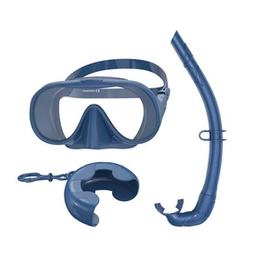 Palmes de plongée en silicone violettes écologiques avec <span class=keywords><strong>masque</strong></span> monoculaire <span class=keywords><strong>pour</strong></span> la plongée libre <span class=keywords><strong>et</strong></span> le <span class=keywords><strong>snorkeling</strong></span> professionnels (taille universelle) - Product Image 6
