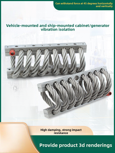 CAM812 Amortiguador de Vibraciones para Máquinas Industriales de Acero Inoxidable 316 - Aislador de Cables Metálicos - Product Image 5