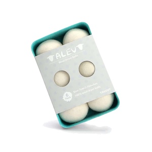 Best sellers 2020/2021 amazon laundry products Laundry wool dryer Balls with felt box