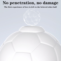 Vibrateur Clitoridien Football 10 Modes Silencieux Étanche IPX7 Recharge Magnétique Portable Discret Jouet Adulte pour Femme et Couple