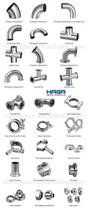 3 inch thép không gỉ vệ sinh dài loại 90 độ hàn khuỷu tay gương đánh bóng khớp thép không gỉ 2x1 ống xả uốn cong - Product Image 6