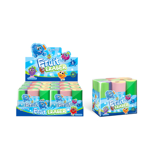 Yalong couleurs mélangées gommes TPR matériel caoutchouc fruits mignon gomme pour enfants fournitures scolaires en gros - Product Image 1